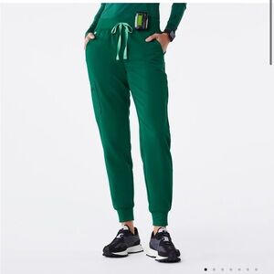 Figs - Hunter Green Zamora Joggers